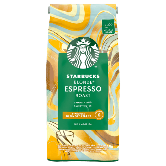 Starbucks Koffiebonen blonde espresso roast - Dirk