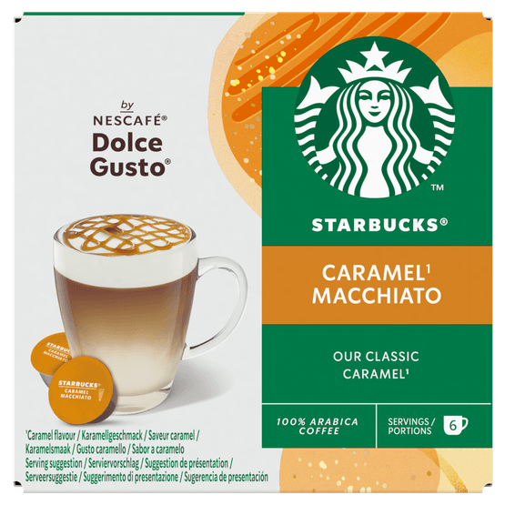 Starbucks Koffiecups dolce gusto caramel macchiato - Dirk