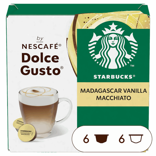 Starbucks by Dolce Gusto Vanille Madagascar - PLUS