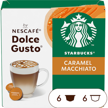 Starbucks® by Nescafé® Dolce Gusto® Caramel Macchiato - 12 koffiecups - JUMBO