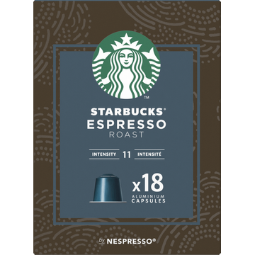 Starbucks® by Nespresso ® Espresso Roast 18 Koffiecups - JUMBO