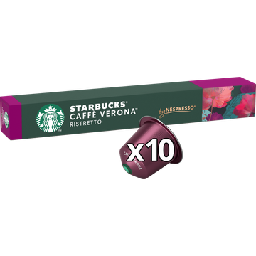 Starbucks® by Nespresso® Caffè Verona 10 Koffiecups - JUMBO