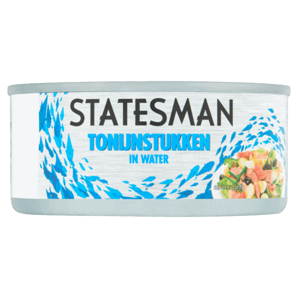 Statesman Tonijnstukken in water - PLUS