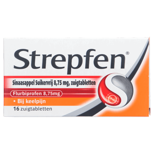 Strepfen Sinaasappel suikervrij - PLUS