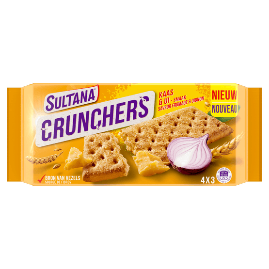 Sultana Crunchers kaas ui - Dirk