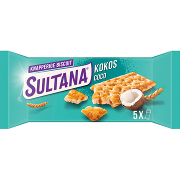 Sultana Knapperige Biscuit Kokos 5 Stuks - JUMBO