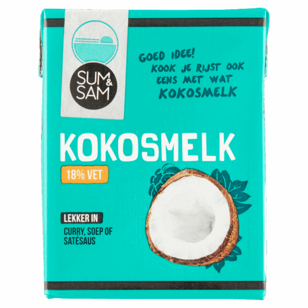 Sum en Sam Kokosmelk - PLUS