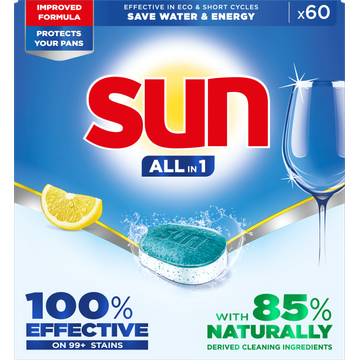Sun All-in 1 Vaatwastabletten Citroen - JUMBO