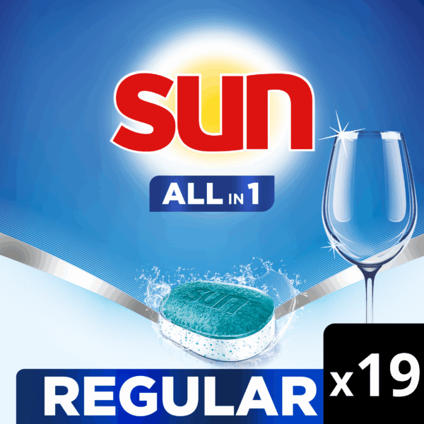 Sun All-in 1 vaatwastabletten normaal - PLUS