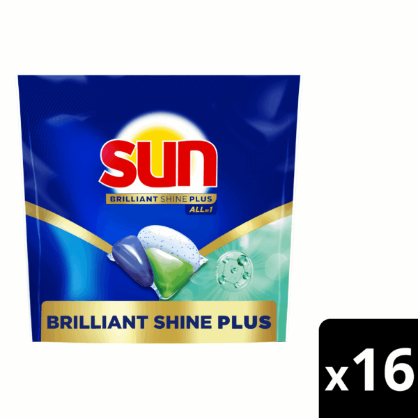 Sun Briljant Shine Plus Vaatwascapsules - PLUS