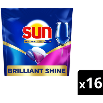 Sun Brilliant Shine All in 1 Vaatwascapsules - JUMBO