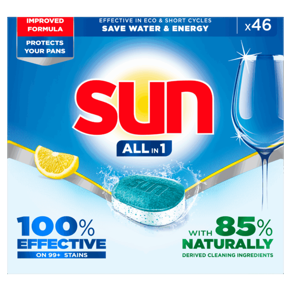 Sun Vaatwastabletten All-in-1 Citroen - PLUS