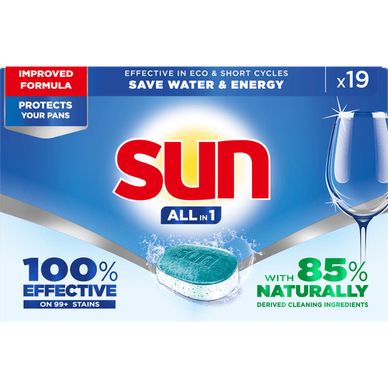 Sun Vaatwastabletten all in one regular - Dirk