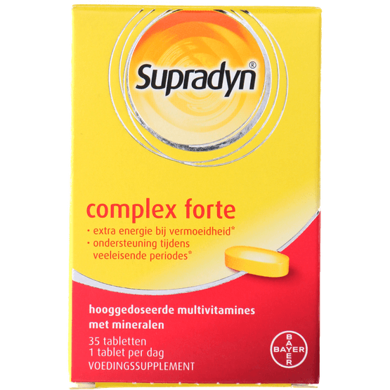 Supradyn Complex forte tabletten multivitaminen en mineralen - Dirk