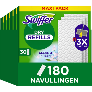 Swiffer Vloerreiniger Droge Doekjes Navullingen 30 X - JUMBO