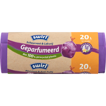 Swirl Geparfumeerd Vanille & Lavendel 20 L - JUMBO