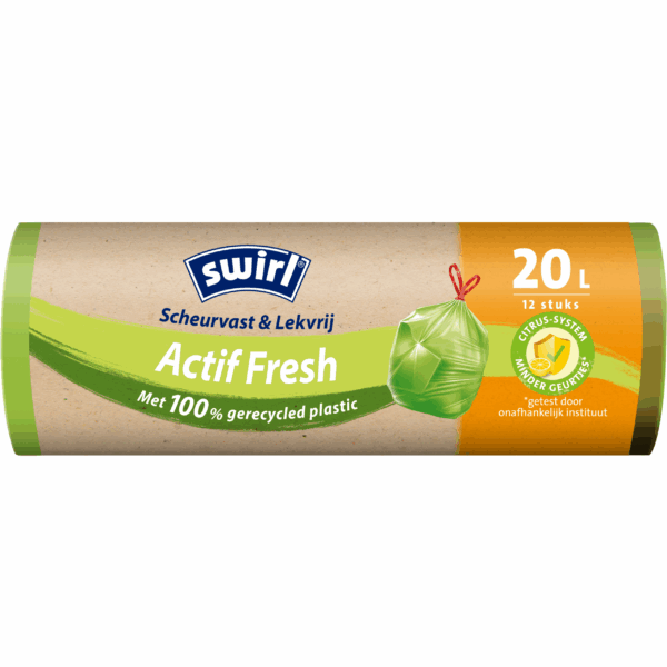 Swirl Geurvast lekvrij Actif Fresh 20L - PLUS