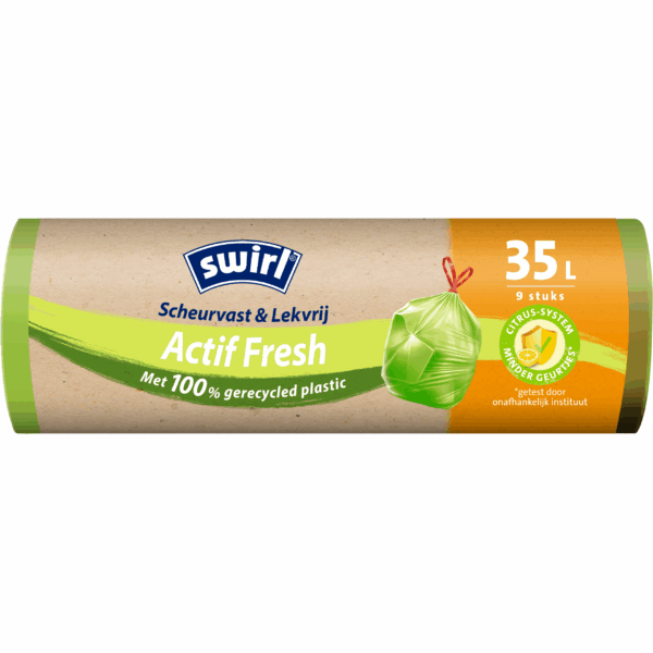 Swirl Geurvast lekvrij Actif Fresh 35L - PLUS