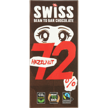 Swiss 72% Hazelnut - JUMBO