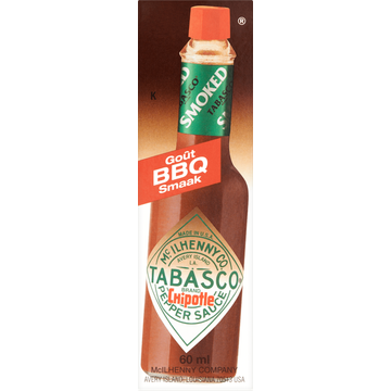 Tabasco Chipotle Pepper Sauce BBQ Smaak - JUMBO