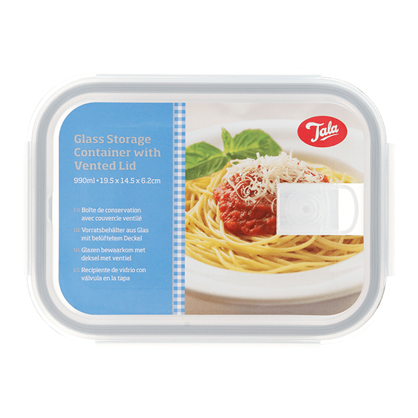 Tala Borosilicate Bewaarkom Glas 990ml - PLUS