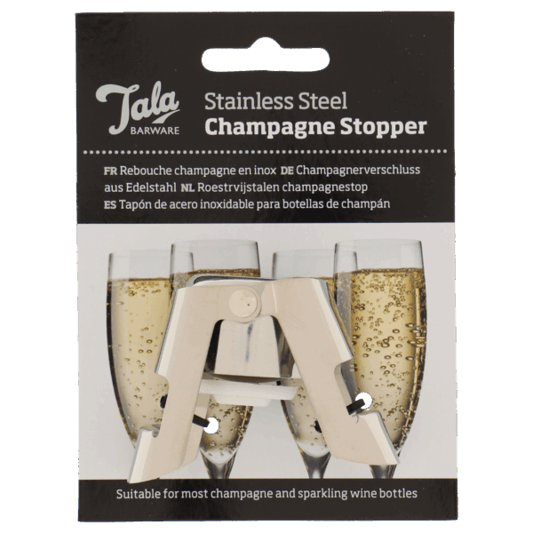 Tala Champagnestopper RVS - PLUS