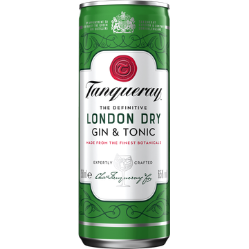 Tanqueray - London Dry Gin & Tonic - JUMBO