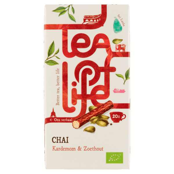 Tea of Life Chai kardemom zoethout - PLUS