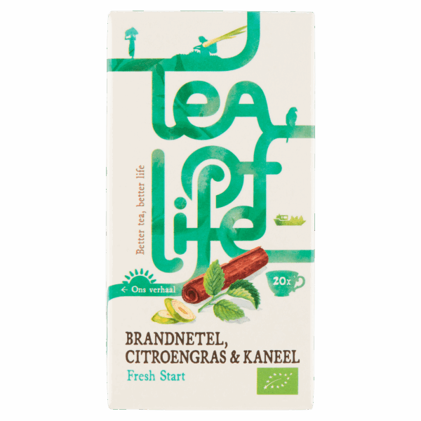 Tea of Life Fresh Start brandnetel citroengras - PLUS