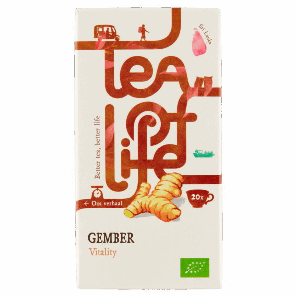 Tea of Life Vitality gember - PLUS
