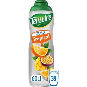 Teisseire Zero Suiker Tropical Siroop - JUMBO