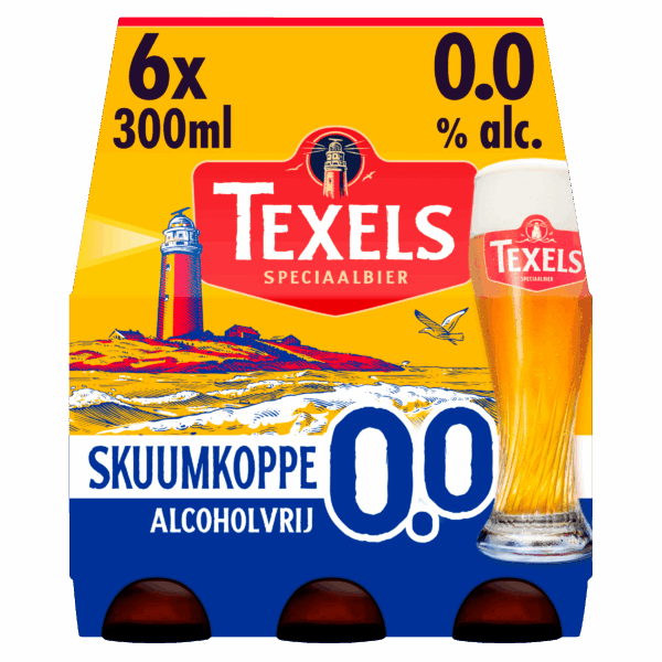 Texels Skuumkoppe 0.0 Bier Fles - PLUS