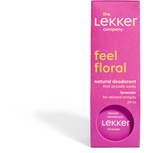 The Lekker Company Natural Deodorant Lavender - Albert Heijn