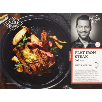 The MeatLovers Flat Iron Steak - JUMBO