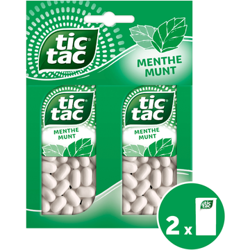 Tic Tac Pepermuntpastilles - JUMBO