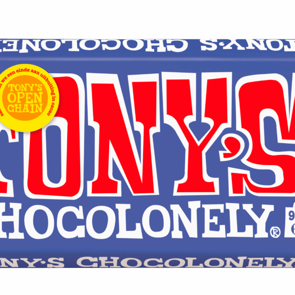 Tony's Chocolonely Donkere melk pretzel toffee - PLUS