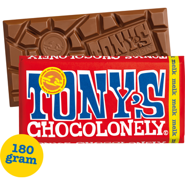 Tony's Chocolonely Melk Chocolade reep - JUMBO