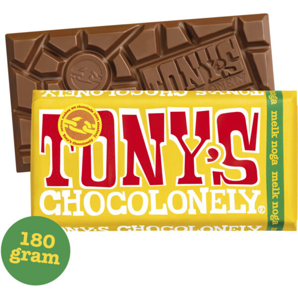 Tony's Chocolonely Reep Melk Noga - Albert Heijn