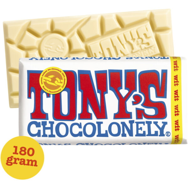 Tony's Chocolonely Witte Chocoladereep - Albert Heijn