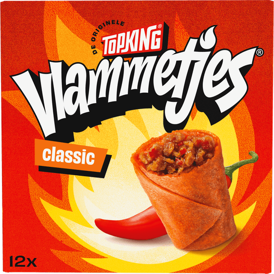 Topking Vlammetjes 12 stuks - Dirk