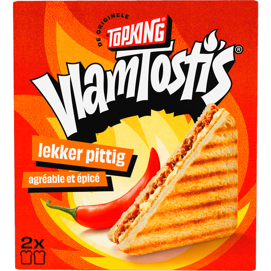 Topking Vlamtosti 2 stuks - Dirk