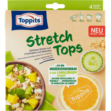 Toppits Stretch Tops 4 Stuks - JUMBO