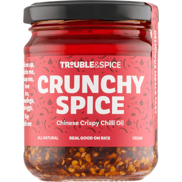 Trouble & Spice Crunchy Spice Chinese Crispy Chilli Oil - JUMBO