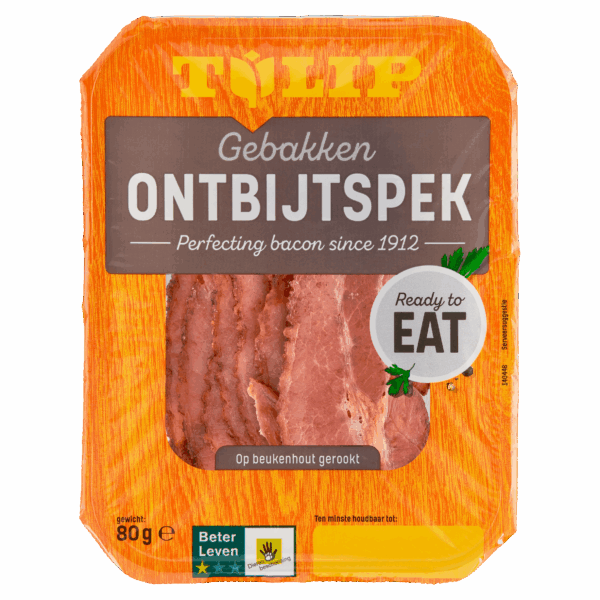 Tulip Gebakken spekplakjes - PLUS