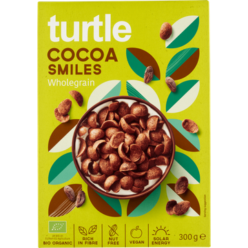 Turtle Cocoa Smiles Wholegrain - JUMBO