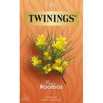 Twinings Pure Rooibos 20 Stuks - JUMBO