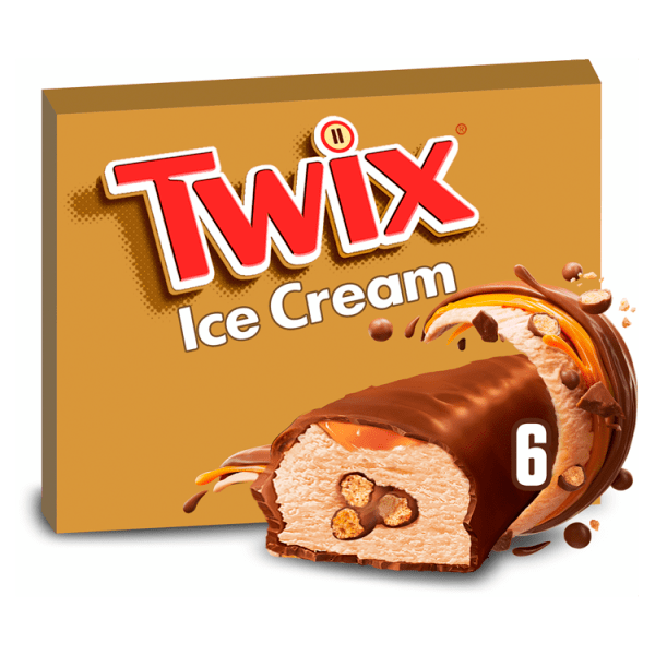 Twix Melk Chocolade Karamel IJsjes - PLUS