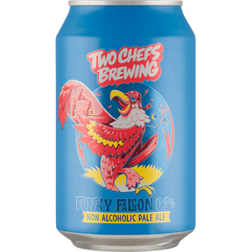 Two Chefs Brewing Funky Falcon 0.2% Non Alcoholic Pale Ale - JUMBO