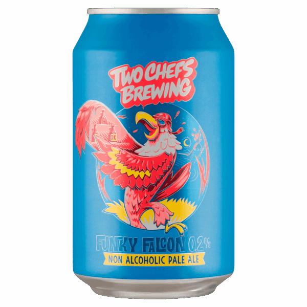Two Chefs FUNKY FALCON NA PALE ALE 0.2% - PLUS
