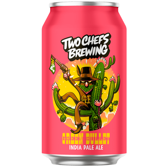 Two chefs brewing Green bullet india pale ale - Dirk